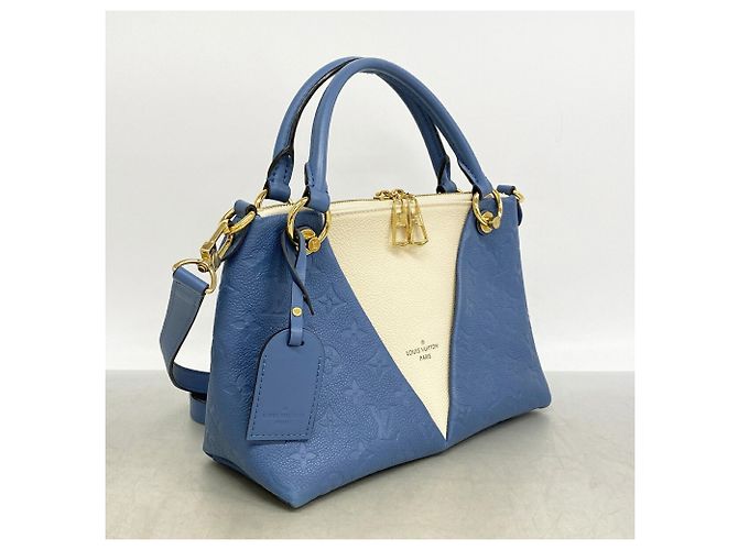 Louis Vuitton Monogram Empreinte V Tote BB Handtasche Blau - Ansicht 2