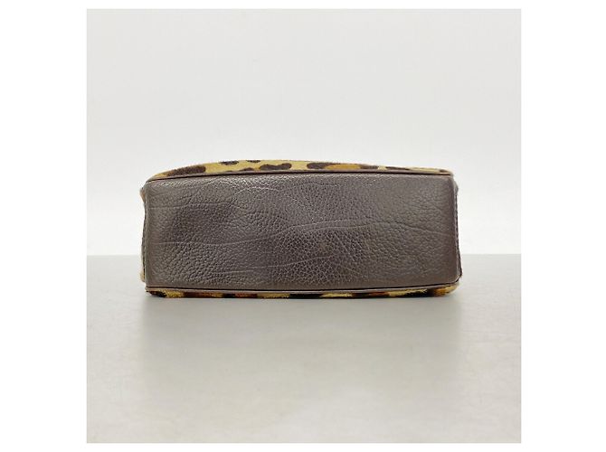 Céline Bolso Celine con estampado de leopardo Castaño - vista 3