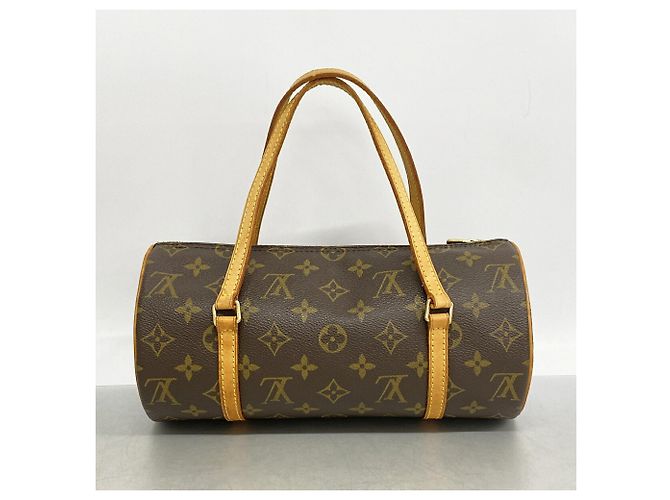Bolso Louis Vuitton Monogram Papillon 26 Castaño - vista 10