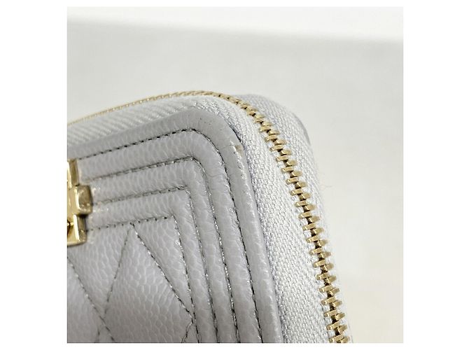 Chanel Boy Geldbörse/Münzbeutel Braun - Ansicht 5