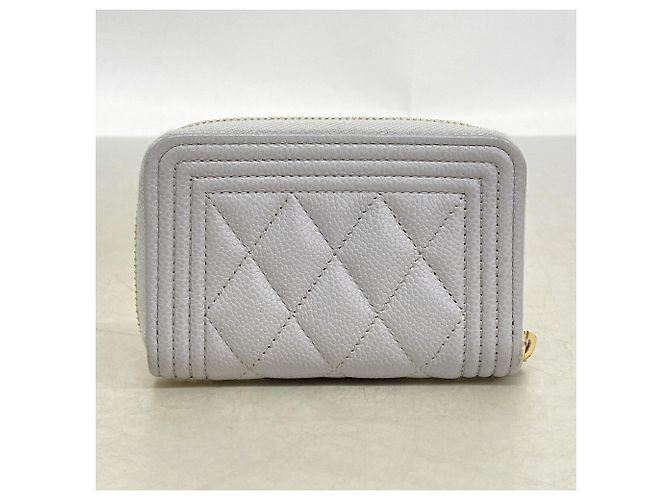 Chanel Boy Geldbörse/Münzbeutel Braun - Ansicht 7