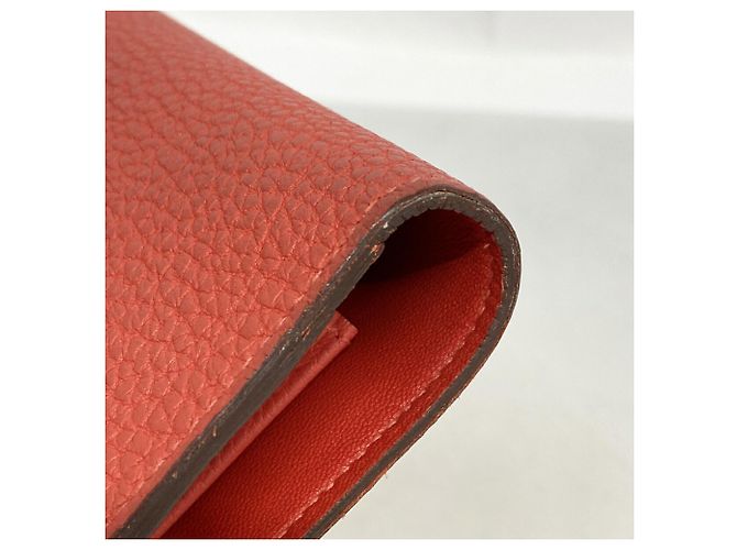 Hermès Portafoglio lungo Hermes Dogon GM Rosa - vista 5