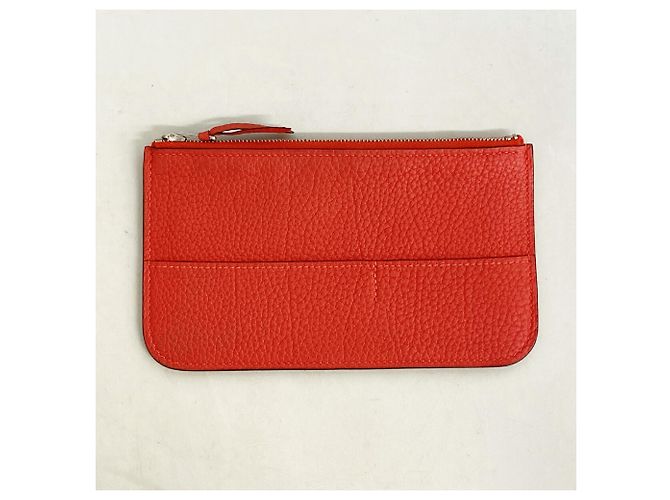 Hermès Portafoglio lungo Hermes Dogon GM Rosa - vista 8