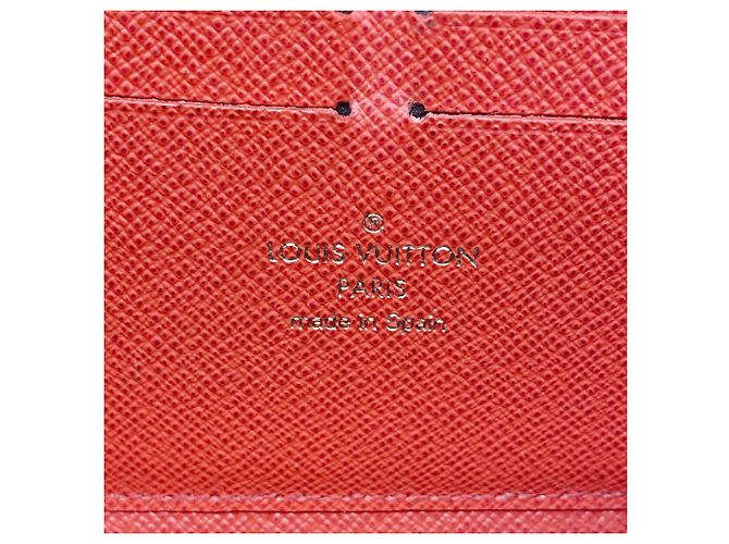 Louis Vuitton Monogram Portefeuille Clemence Long Wallet Rot - Ansicht 4