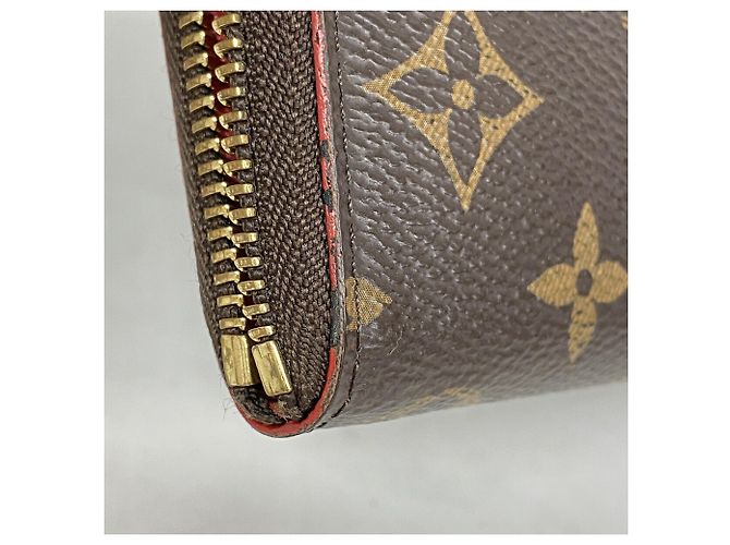 Louis Vuitton Monogram Portefeuille Clemence Long Wallet Rot - Ansicht 5