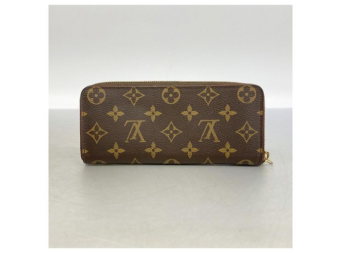 Louis Vuitton Monogram Portefeuille Clemence Long Wallet Rot - Ansicht 8