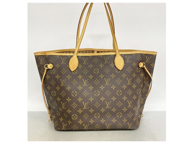 Louis Vuitton Monogram Neverfull MM Tote Bag Braun - Ansicht 10