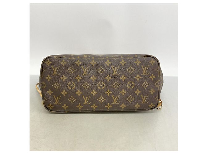 Louis Vuitton Monogram Neverfull MM Tote Bag Braun - Ansicht 3