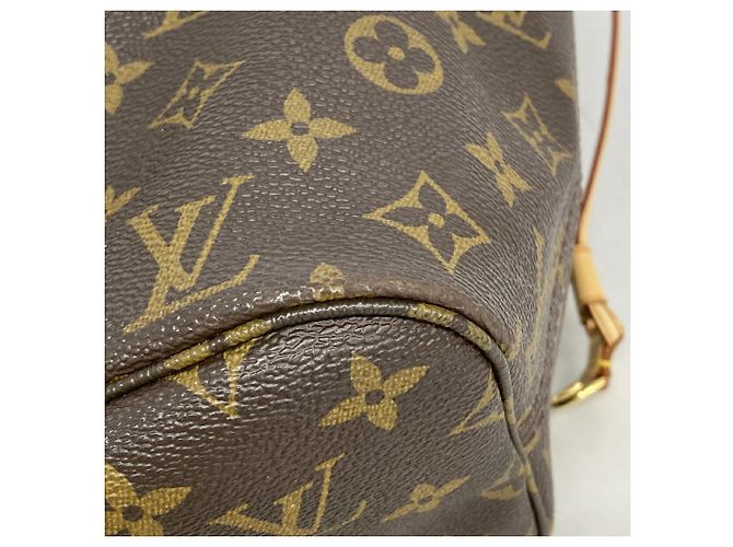 Louis Vuitton Monogram Neverfull MM Tote Bag Braun - Ansicht 6