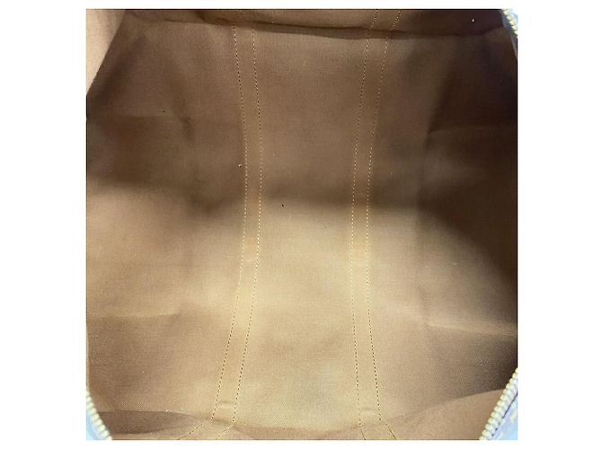 Sac Boston Louis Vuitton Monogram Keepall 55 Marron - vue 4