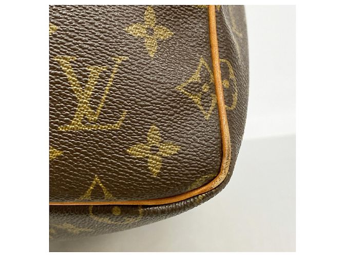 Sac Boston Louis Vuitton Monogram Keepall 55 Marron - vue 6