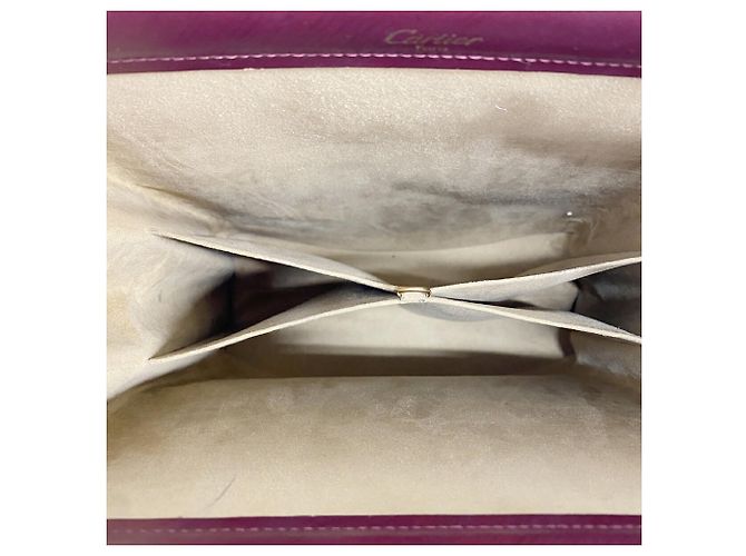 Cartier Trinity Schultertasche Bordeaux - Ansicht 4