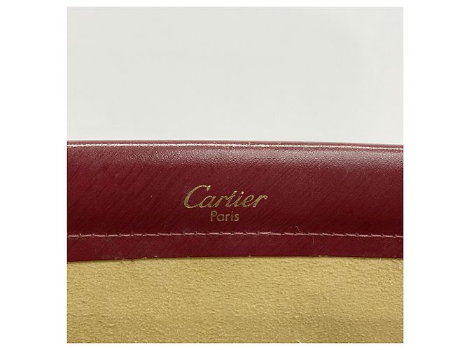 Cartier Trinity Schultertasche Bordeaux - Ansicht 5
