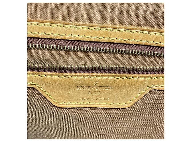 Bolso Cabas Mezzo Monogram Louis Vuitton Castaño - vista 5