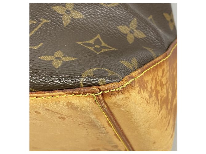 Bolso Cabas Mezzo Monogram Louis Vuitton Castaño - vista 7