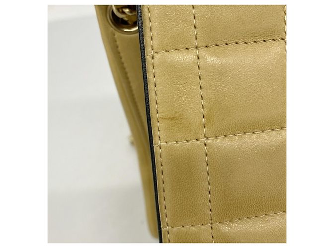Chanel Schultertasche aus braunem Lammleder - Ansicht 8
