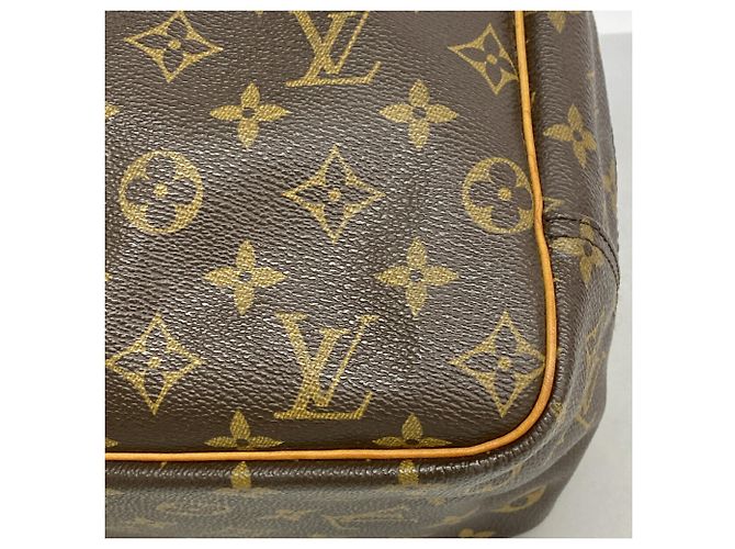 Bolso Louis Vuitton Monogram Deauville Castaño - vista 10
