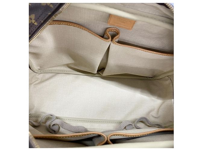 Bolso Louis Vuitton Monogram Deauville Castaño - vista 4