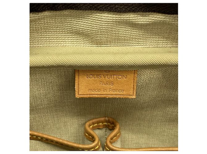 Bolso Louis Vuitton Monogram Deauville Castaño - vista 5