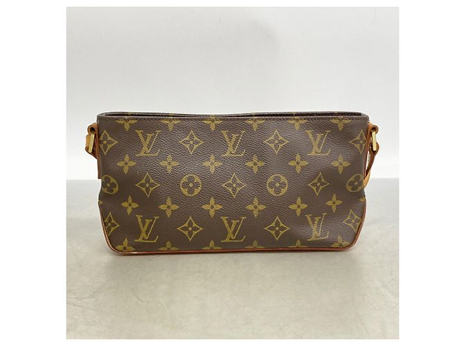 Bolsa de Ombro Louis Vuitton Monogram Trotteur Marrom - vista 10