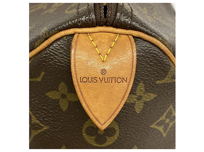 Louis Vuitton Monogram Speedy 35 Handtasche Braun - Ansicht 5