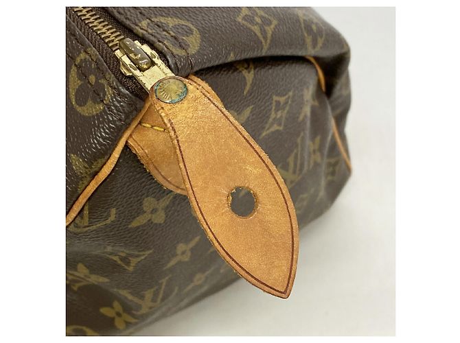 Louis Vuitton Monogram Speedy 35 Handtasche Braun - Ansicht 9
