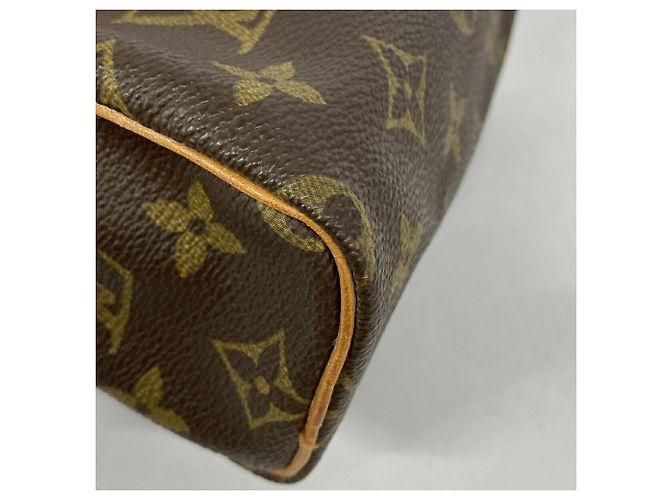 Louis Vuitton Monogram Mini Speedy Handtasche Braun - Ansicht 7
