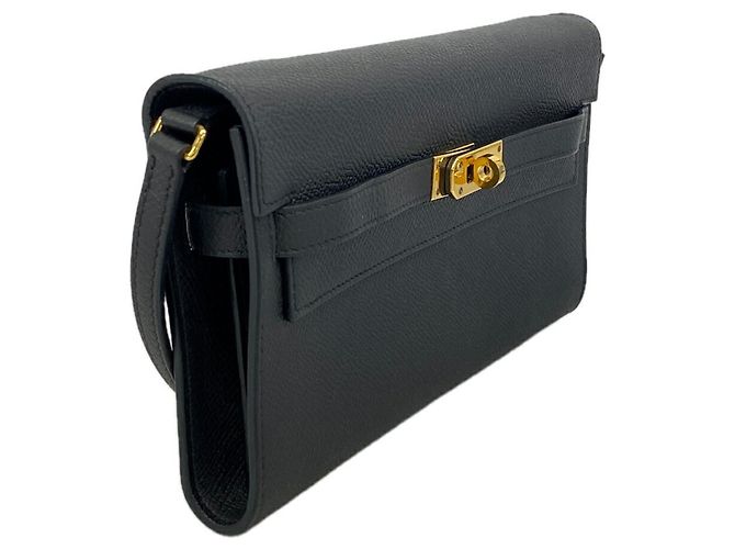 Hermès Hermes Kelly Wallet To Go Preto - vista 2
