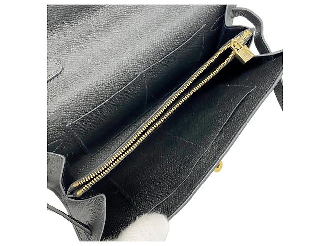 Hermès Hermes Kelly Wallet To Go Preto - vista 4