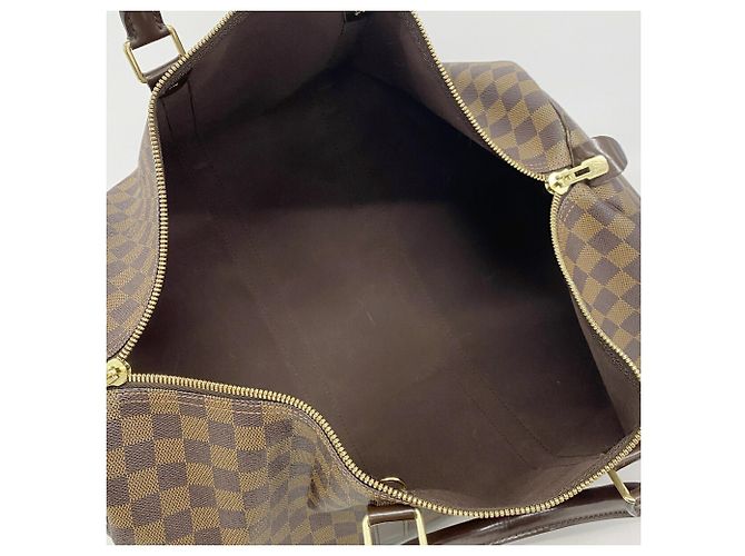 Borsa Louis Vuitton Damier Keepall 50 Damier ebene - vista 4