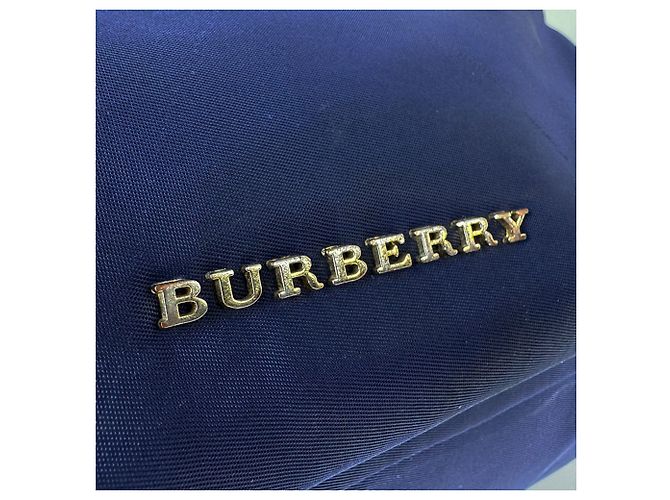 Zaino Burberry in nero e blu navy - vista 12