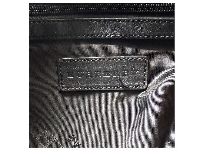 Zaino Burberry in nero e blu navy - vista 13