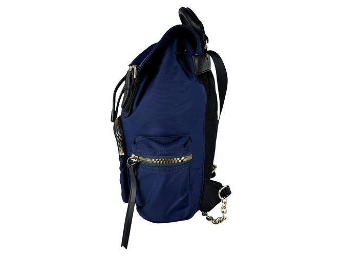 Zaino Burberry in nero e blu navy - vista 2