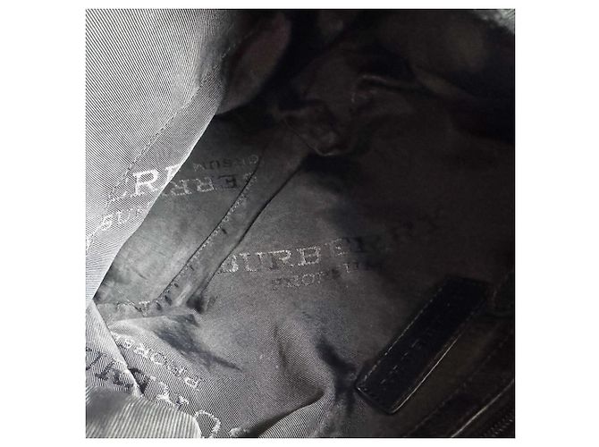 Zaino Burberry in nero e blu navy - vista 5