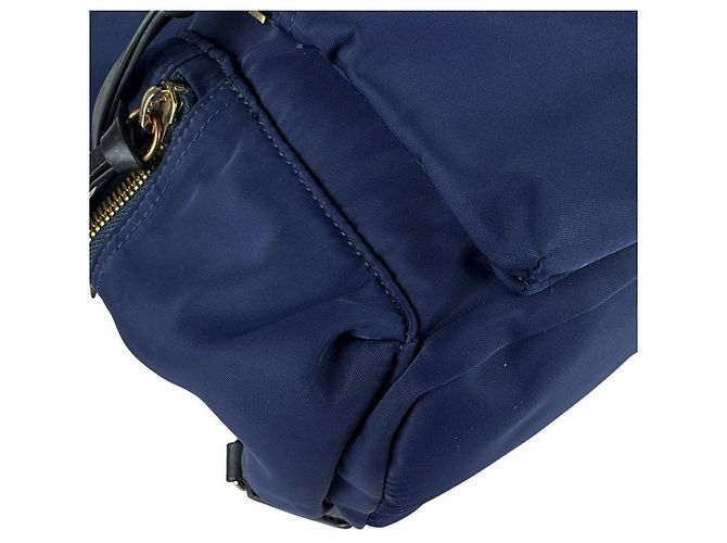 Zaino Burberry in nero e blu navy - vista 9