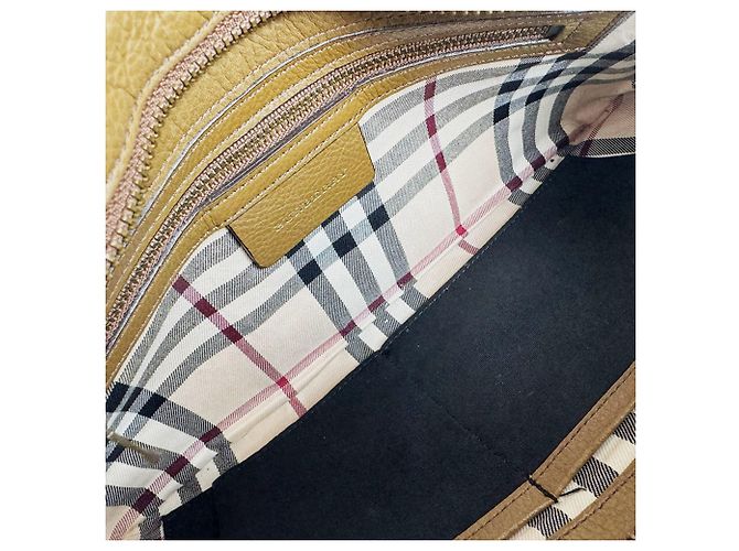 Bolsa de mão Burberry em couro marrom - vista 5