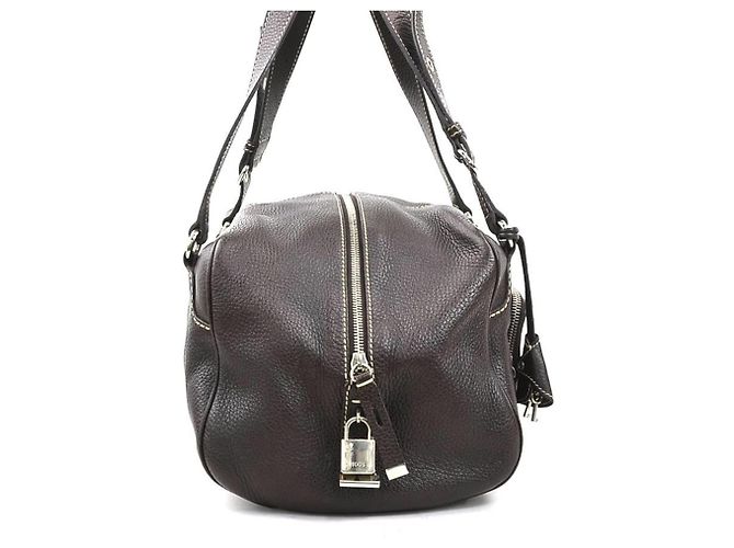 Borsa a mano Tod's in pelle marrone - vista 2