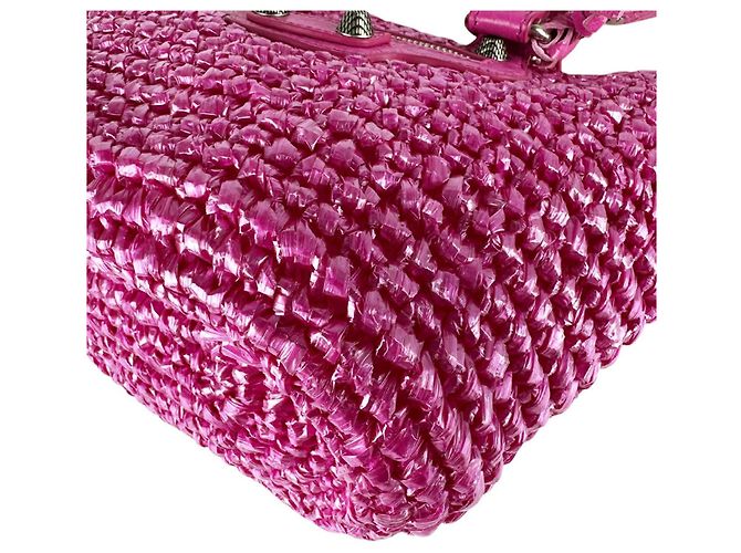 Borsa a tracolla Balenciaga Le Cagoule Panier Small Rosa - vista 8