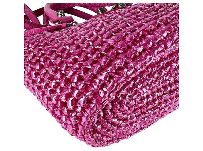 Borsa a tracolla Balenciaga Le Cagoule Panier Small Rosa - vista 9