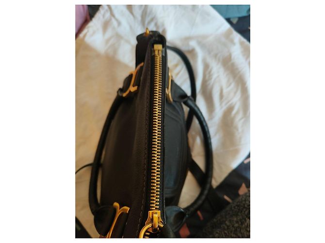 Chloé Marcie Handtasche schwarzes Leder - Ansicht 5