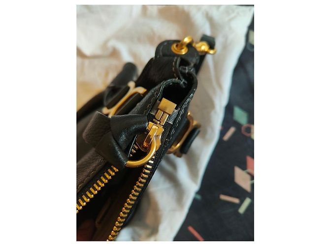 Chloé Marcie Handtasche schwarzes Leder - Ansicht 6