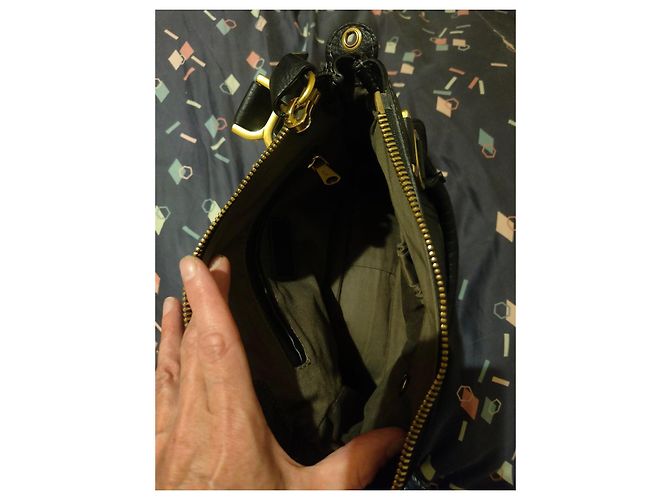 Chloé Marcie Handtasche schwarzes Leder - Ansicht 7
