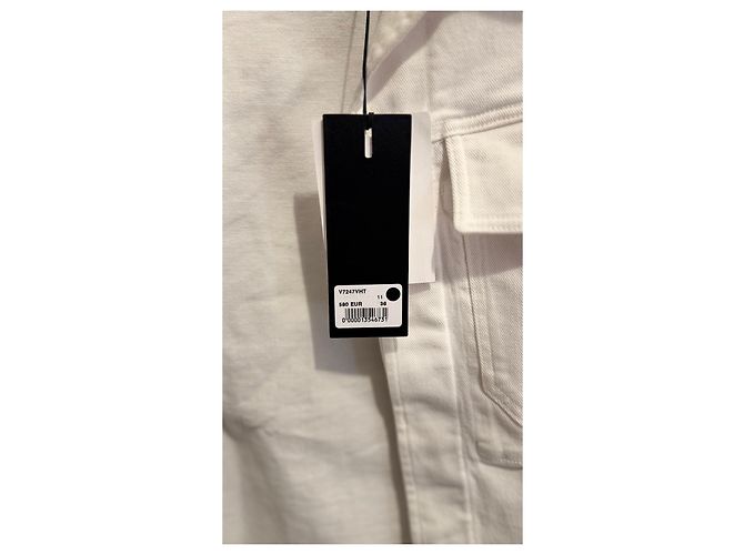 Barbara Bui white denim jacket - view 3