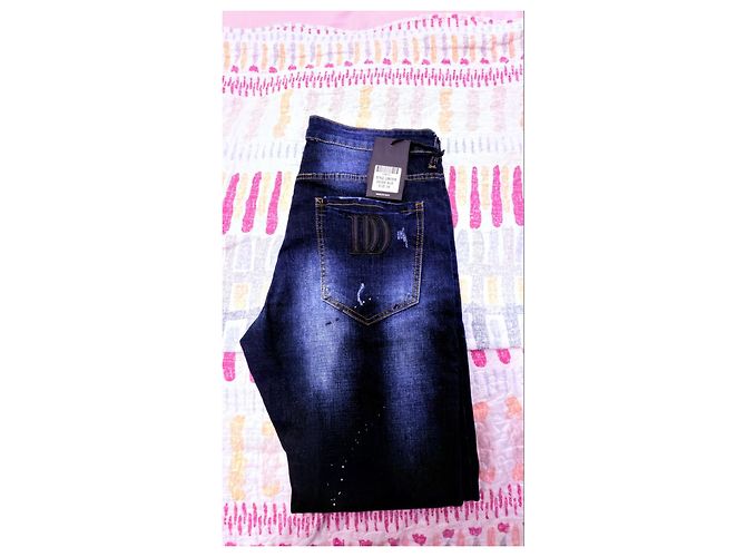 Dsquared2 slim jeans washed blue - view 3