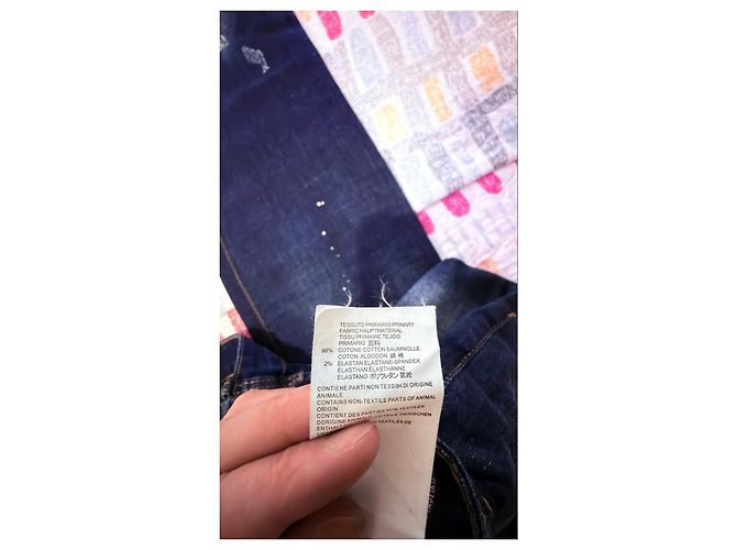 Dsquared2 slim jeans washed blue - view 4