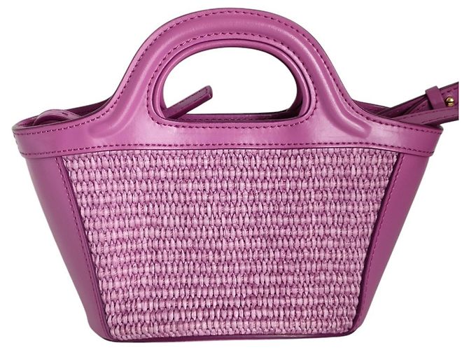 Bolso de hombro Micro Tropicalia Marni Púrpura - vista 2