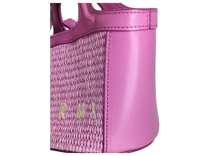 Bolso de hombro Micro Tropicalia Marni Púrpura - vista 5