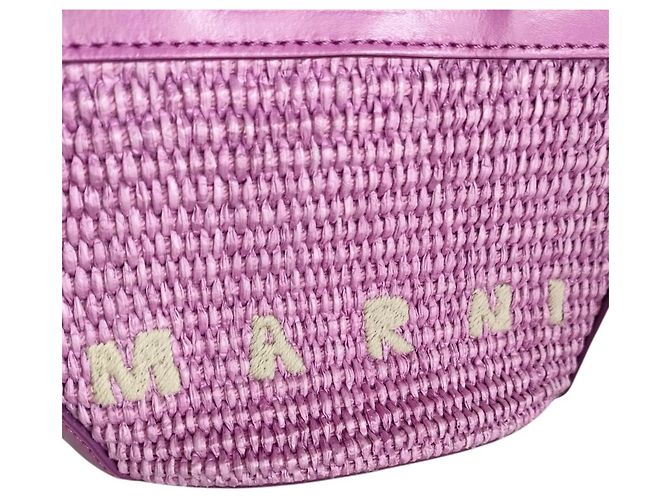 Bolso de hombro Micro Tropicalia Marni Púrpura - vista 6