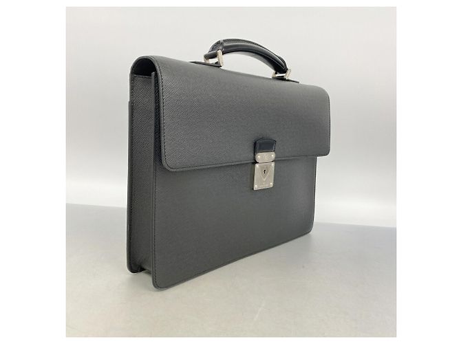 Louis Vuitton Taiga Robusto 1 Briefcase Cinza - vista 2