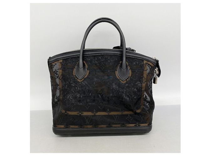 Bolsa Louis Vuitton Monogram Translance Lockit Preto - vista 10